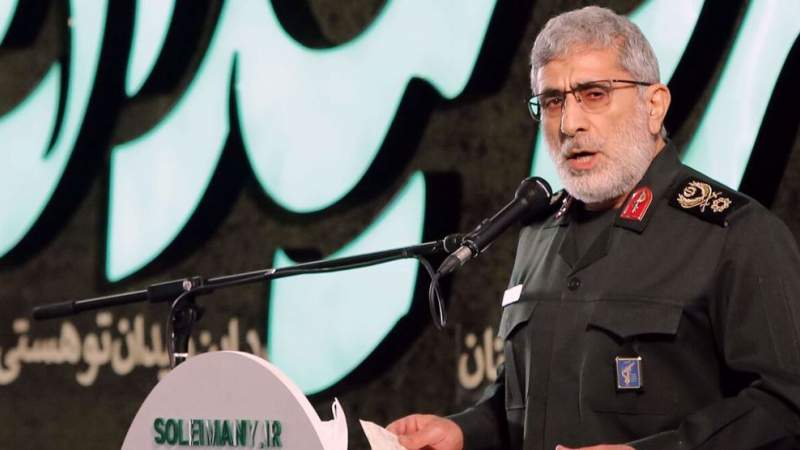 Quds Force Commander Esmail Qaani to Receive Top Order from Leader: IRGC