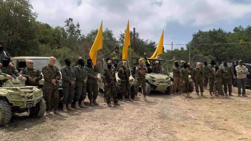 Hezbollah Conducts Military Drills in South Lebanon to Showcase Strength
