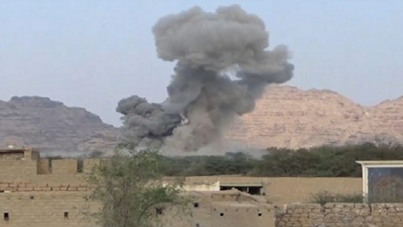 US-Saudi Aggression Launches Series of Raids on Marib