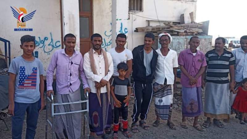 Arrival of 13 Fishermen in Hodeidah after Five Months of Detention in Sudan without Guilt