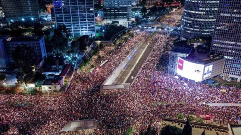 Protesters Flood Streets in Israel After 6 Captives Found Dead