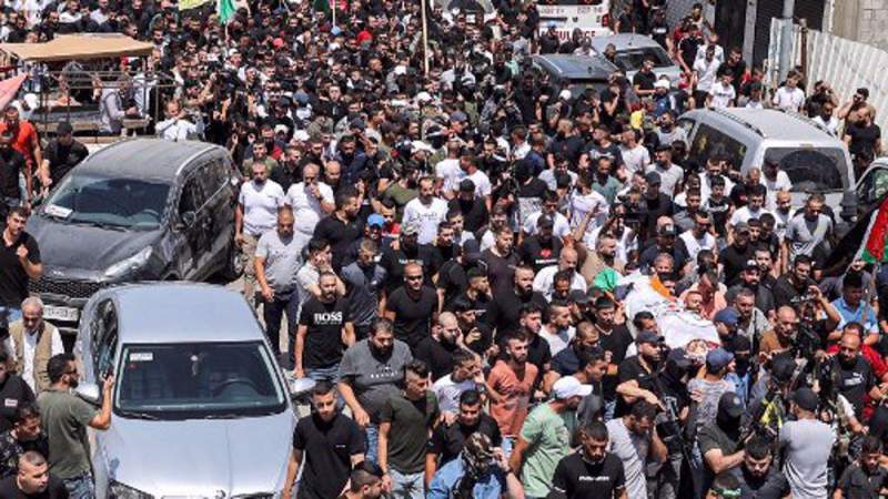 Palestinians Hold Funeral of Three Young Men Killed by Israeli Forces