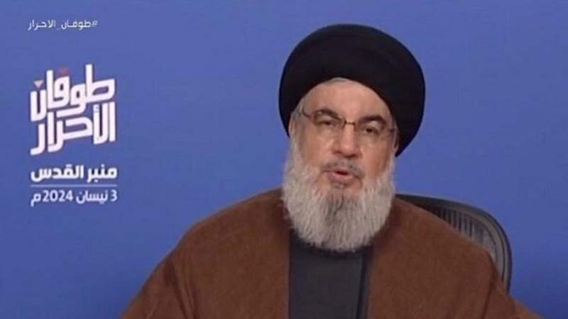 Operation Al-Aqsa Storm Put Israel on Brink of Extinction: Sayyed Nasrallah