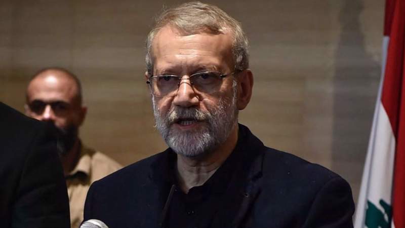 Larijani Asserts Iran’s Support for Resistance, Says Conveyed Leader’s Message to Lebanon