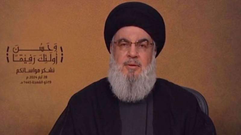 Nasrallah Says 'Nazi' Regime of Israel Has No Future