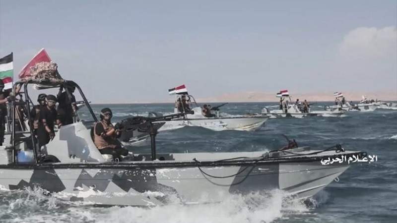 Yemen's Naval Forces Persist in Preventing Israeli Ships or Bound for Occupied Ports