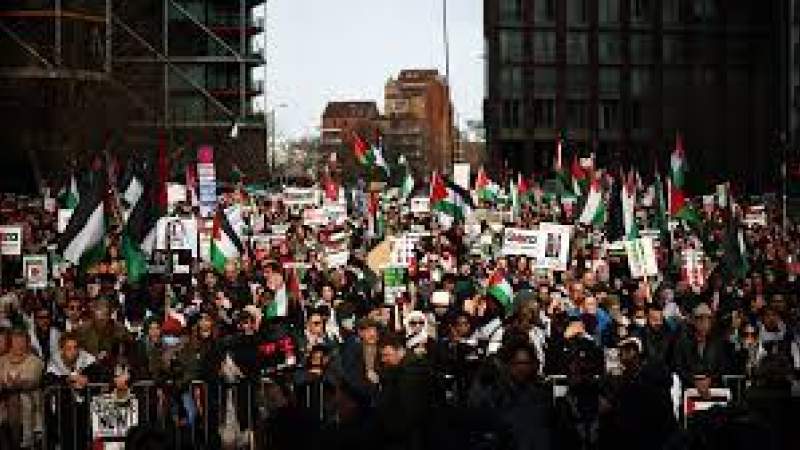 London Protesters Call for End to Israel's Genocidal War in Gaza