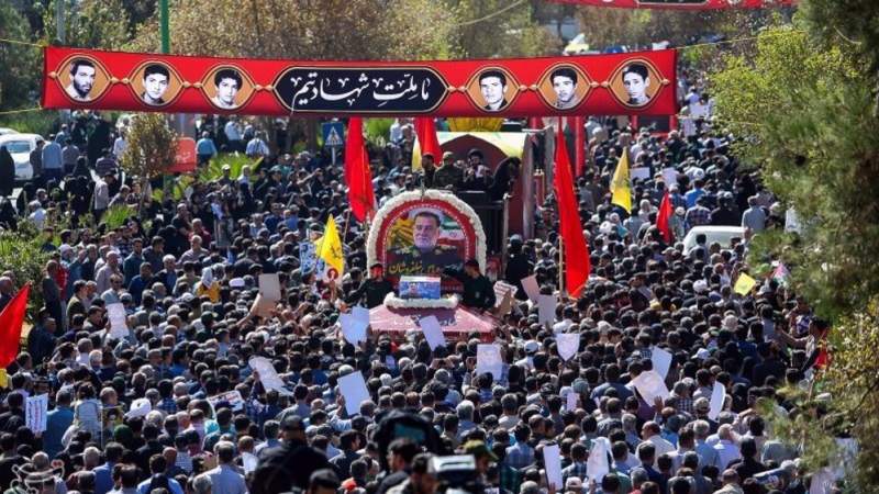 Top Commander Laid to Rest in Isfahan; IRGC Warns of ‘Painful’ Response to Any Israeli Aggression