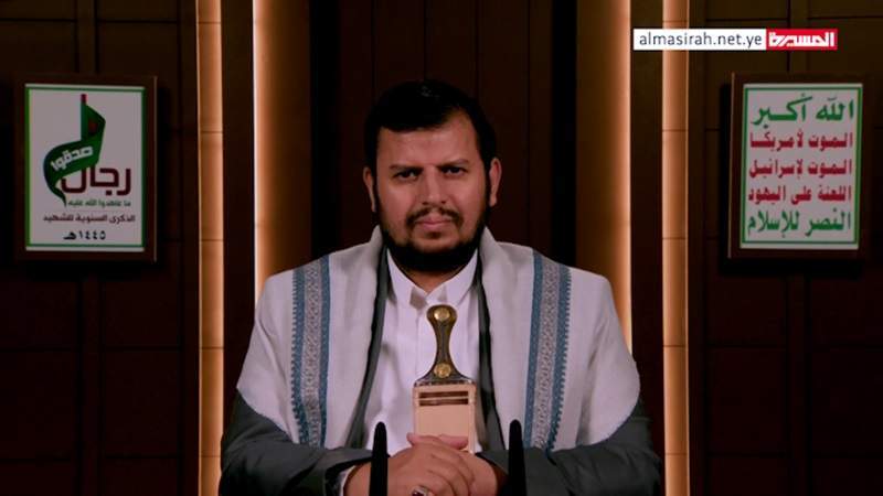 Sayyed Abdulmalik Demands Opening Borders so Yemeni People Can Reach Palestine