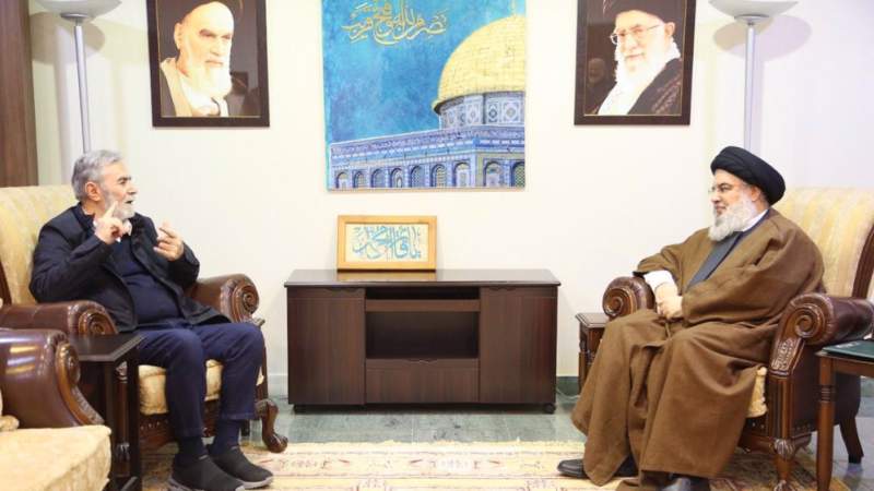 Sayyed Nasrallah, Islamic Jihad Chief Urge Steadfastness to Achieve ‘Promised Victory’
