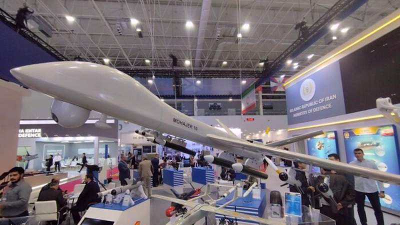  Iran Showcases Indigenous Long-range Mohajer-10 Drone at Russian Exhibition 