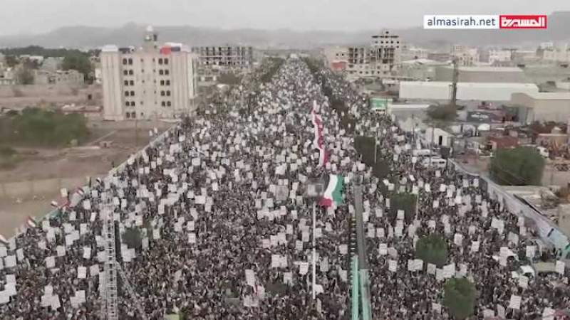 Yemenis Marking Intl. Quds Day in Solidarity with Palestinians
