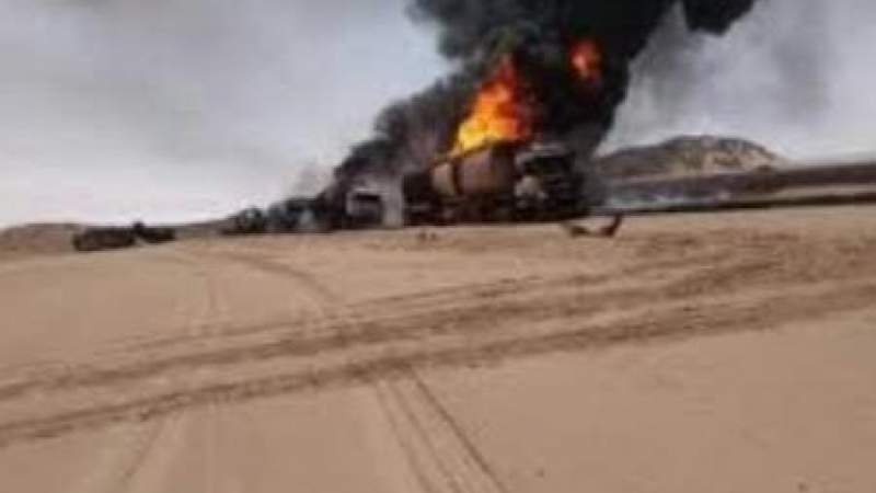 Land Transport Authority Condemns Bombing of Dozens of Fuel Tankers by Aggression-mercenaries in Marib