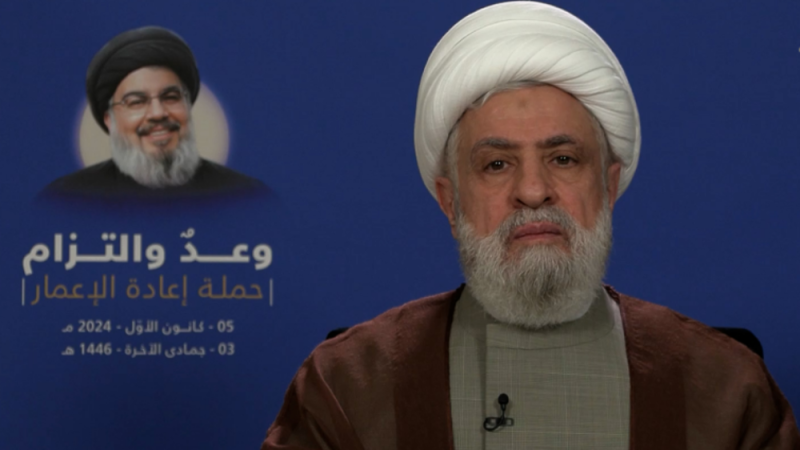 Sheikh Qassem: Hezbollah Will Be By Syria’s Side Against Aggression