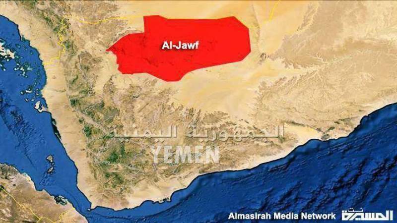 Child Injured by Explosive Bomb Remnant of US-Saudi Aggression in Al-Jawf