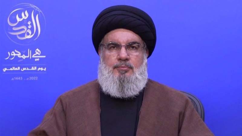 Nasrallah: Normalization Yields No Results; Resistance Sole Way to Liberation of Al-Quds