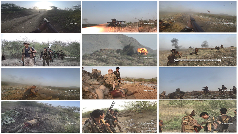 Military Media Releases Video of Yemeni Army Conducting Large-scale Operation in Jizan