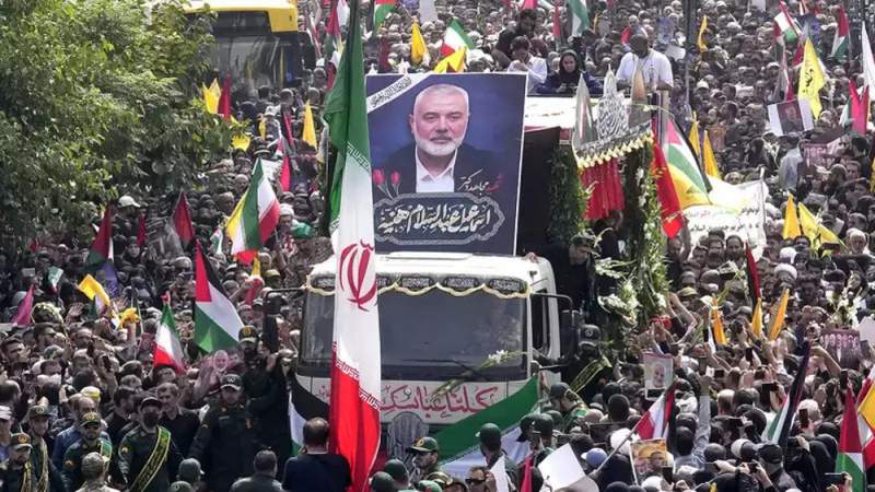 Hamas Thanks Iran, Its Leadership for ‘Popular Mass Funeral’ for Haniyeh