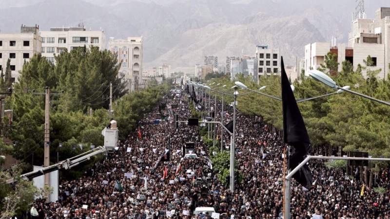 Iran’s South Khorasan Province Bids Farewell to Martyred Raeisi