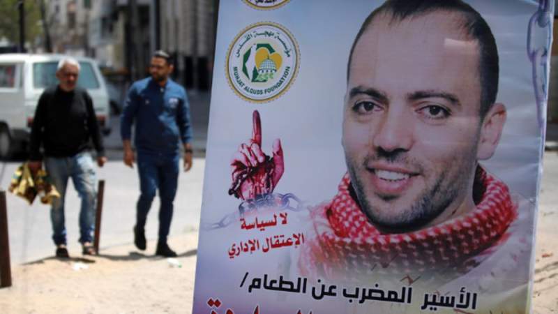 Palestinian Hunger-striking Prisoner Might Die ‘at Any Moment’: Lawyer