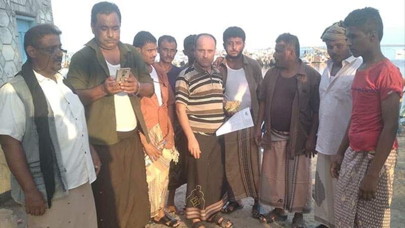 Arrival of Seven Fishermen in Hodeidah after Months of Detention