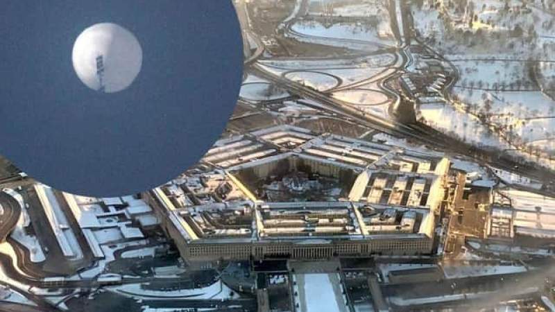  Pentagon: Suspected Chinese Surveillance Balloon Being Tracked Over Northern US