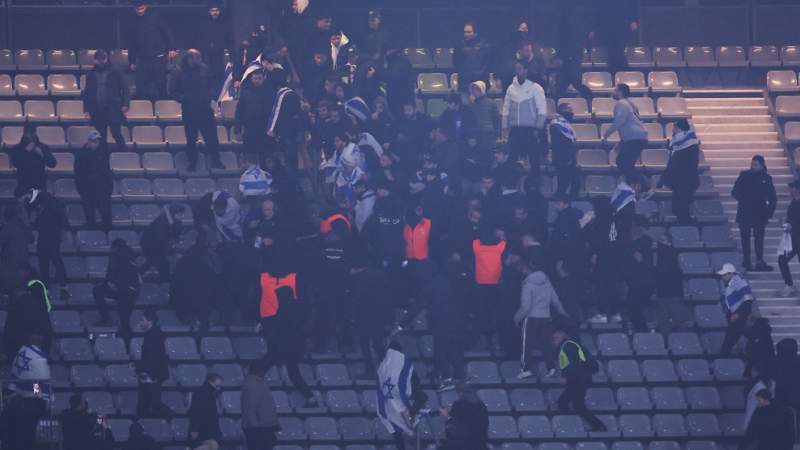 Israeli Fans Clash with French Supporters at Paris Football Match 