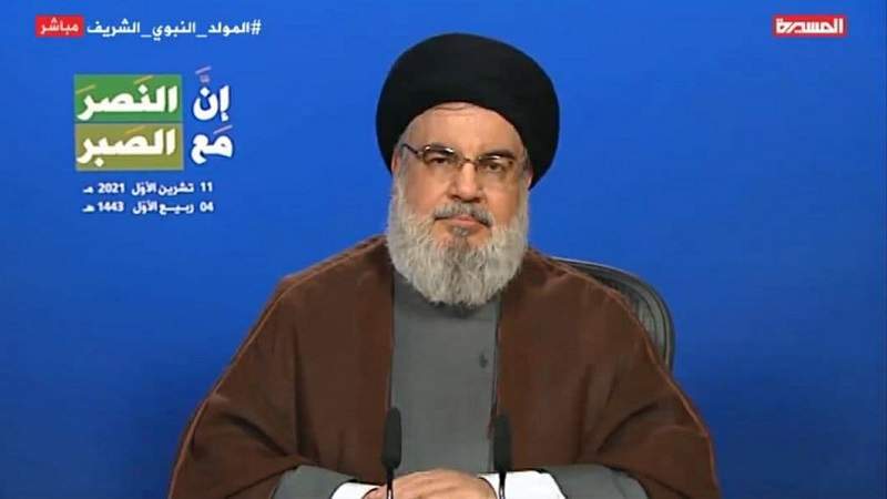 Sayyed Nasrallah Praises Yemenis' Commemoration of Prophet’s Birthday