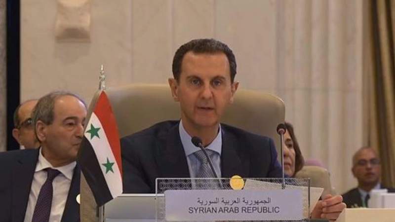 Assad: Arab League Summit 'Historic Opportunity' to Address Regional Issues