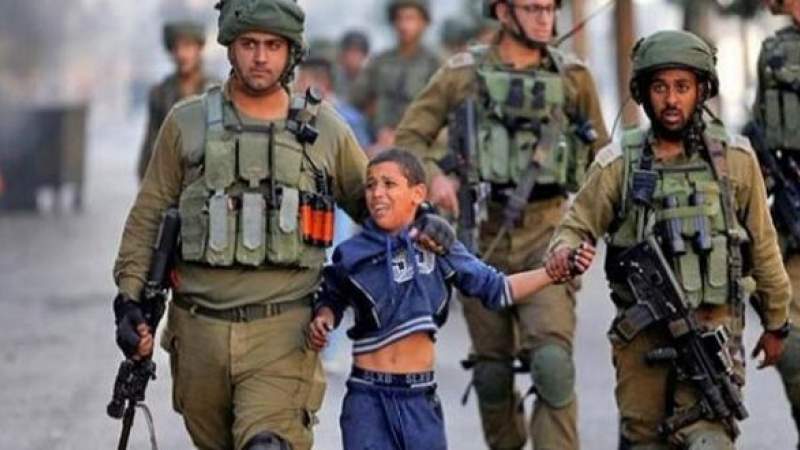 Zionist Forces Arrest Over 400 Palestinian Children Since Beginning of 2020