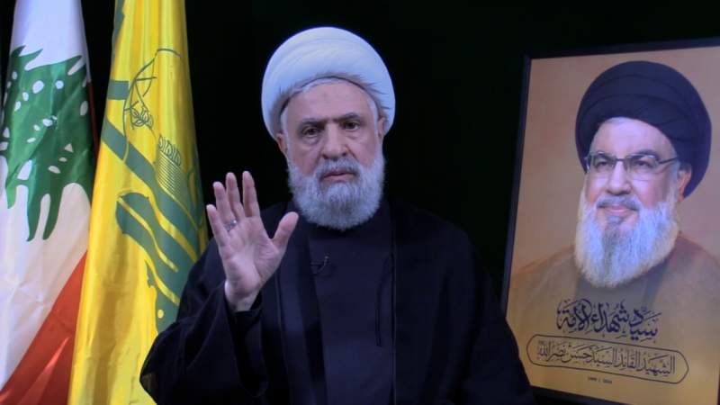 Hezbollah’s Sheikh Qassem: ‘Israel’ Will Scream, We Bet on Battlefield Rather than Political Action