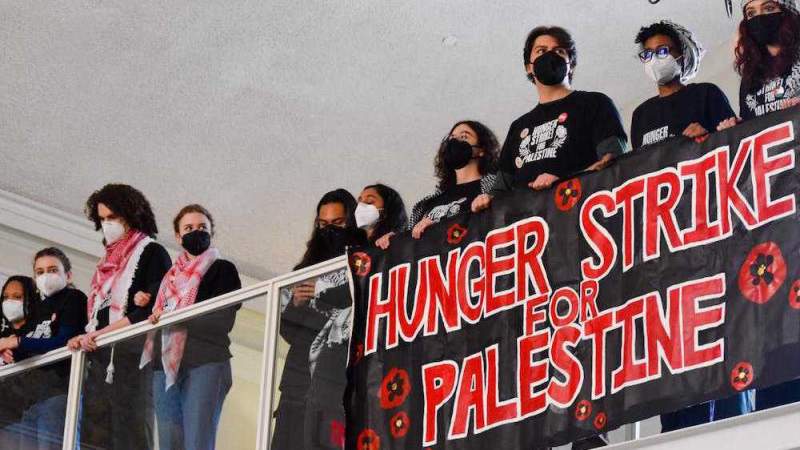 US University Students Launch 'Hunger Strike for Palestine'