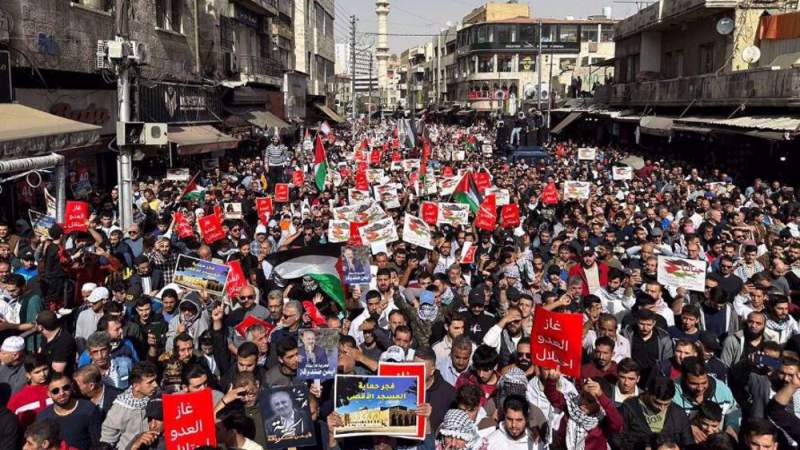 Jordanians Stage ‘Friday of Rage’ Protests in Support of Gaza