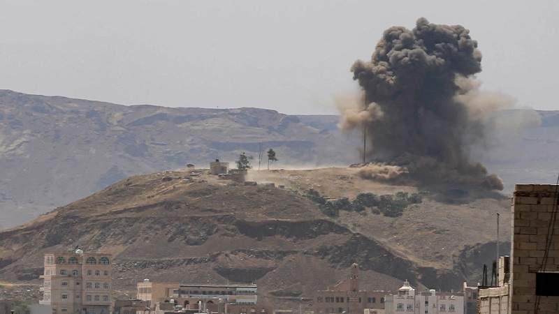 US-Saudi Aggression Launches Series of Raids, Sana'a, Hajjah, Najran