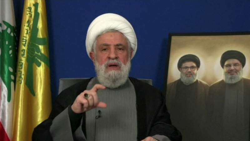 Hezbollah to Target Tel Aviv in Response to Israeli Attacks on Beirut: Sheikh Qassem