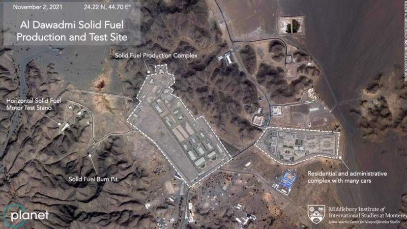 US Satellite Images Show Saudi Arabia Manufacturing Ballistic Missiles: Report