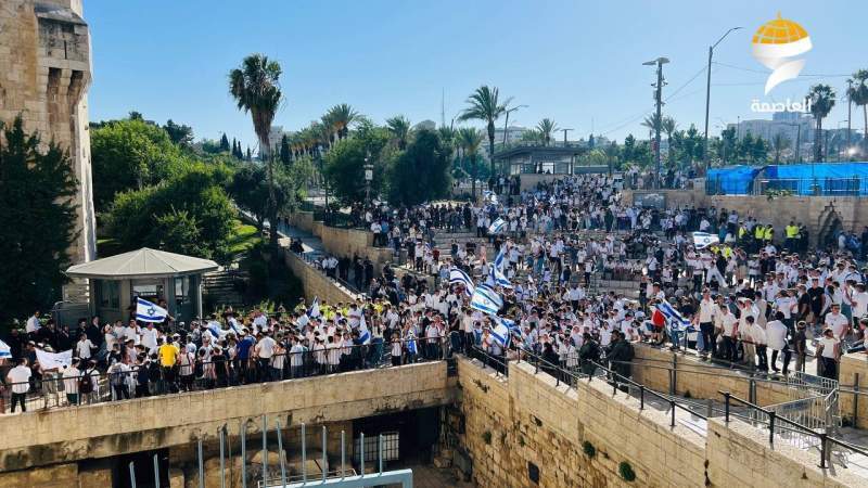 Ansarullah Condemns 'Thuggery' of Zionist Flag March, Urges Arab Regimes Take Action