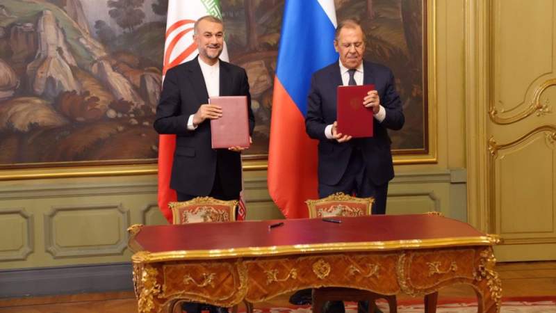  Iran, Russia FMs Sign Key Declaration on Countering Unilateral Sanctions 