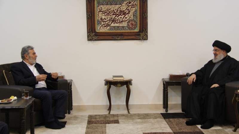 Sayyed Nasrallah, Islamic Jihad’s Nakhale Tackle Latest Battle in Gaza
