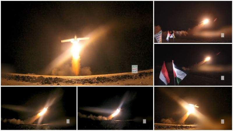 Military Media Broadcasts Footage of Drone Launch on Various Targets in Zionist Entity