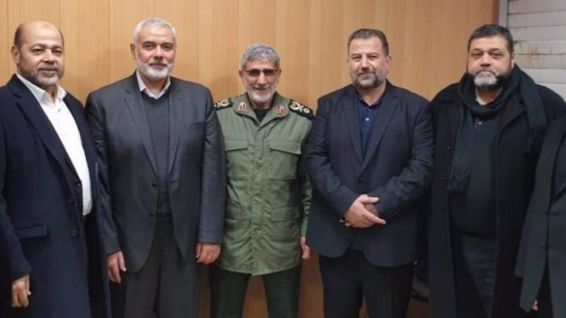 Iran Is Solid Pillar Upon Which Axis of Resistance Rests, Hamas Chief Haniyeh Says
