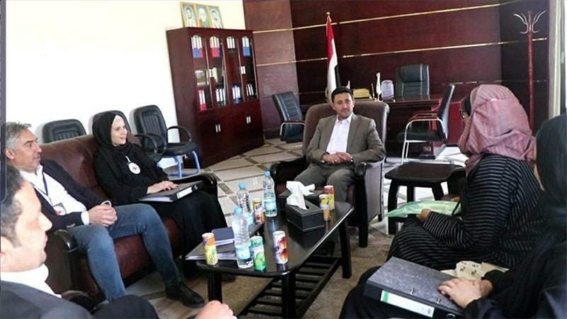 ICRC Delegation Visits Detention Center of Aggression's Prisoners, in Sana'a