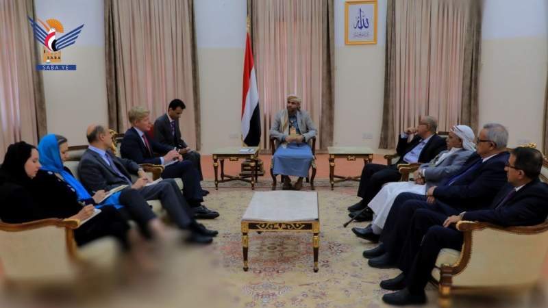 President Al-Mashat to UN Envoy: Must Work in the Right Direction 