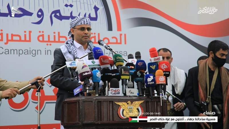 President Mashat: No Solution for the Trio of Evil Except to Stop Aggression, Lift Siege on Gaza