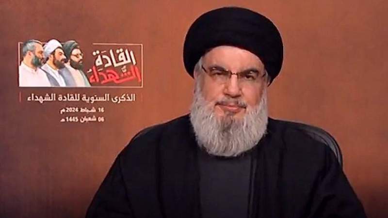Israel to ‘Pay with Blood’ Price of Killing Lebanese Civilians: Sayyed Nasrallah