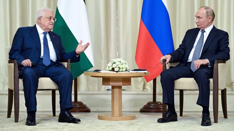 Putin Tells Mahmoud Abbas Russia ‘Doing Everything to Support Palestine’