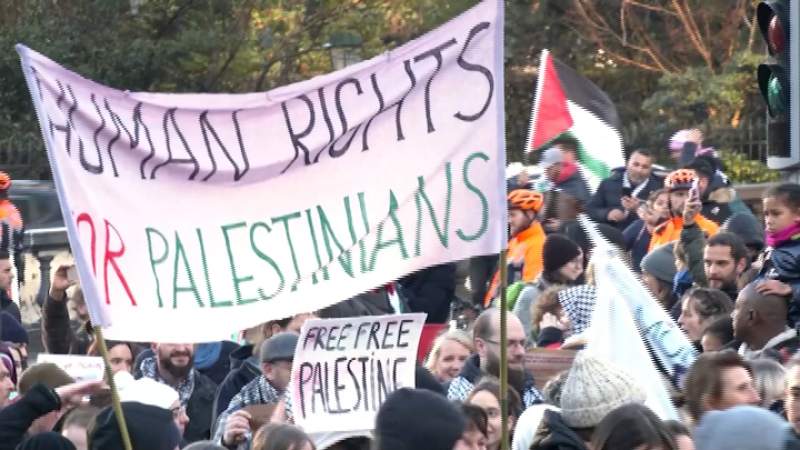Global Protests Condemn Zionist Brutality and Demand Ceasefire in Gaza