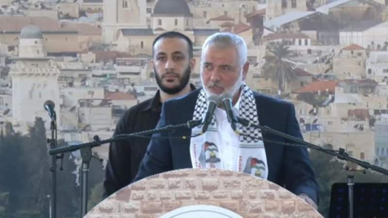 Haniyeh: Palestinian Missiles Will Destroy Zionist Regime in Less than Five Minutes