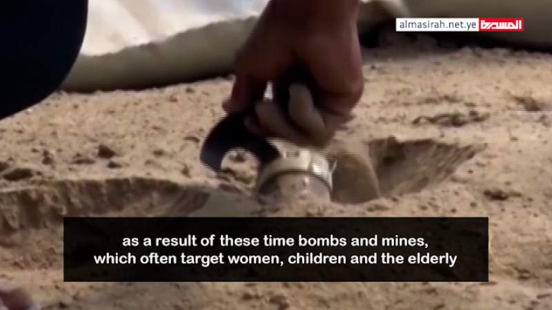 Bomb Remnants Dropped by US-Saudi Aggression, Inevitable Danger in Yemen