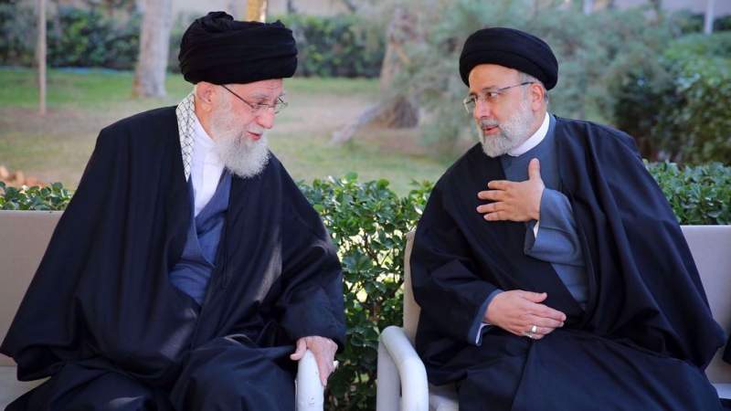 Ayatollah Khamenei Leads Prayers as Millions of Mourners Gather for Raeisi Funeral